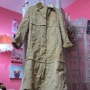 Vintage Tan Charles Klein Women's Coat Size:Small